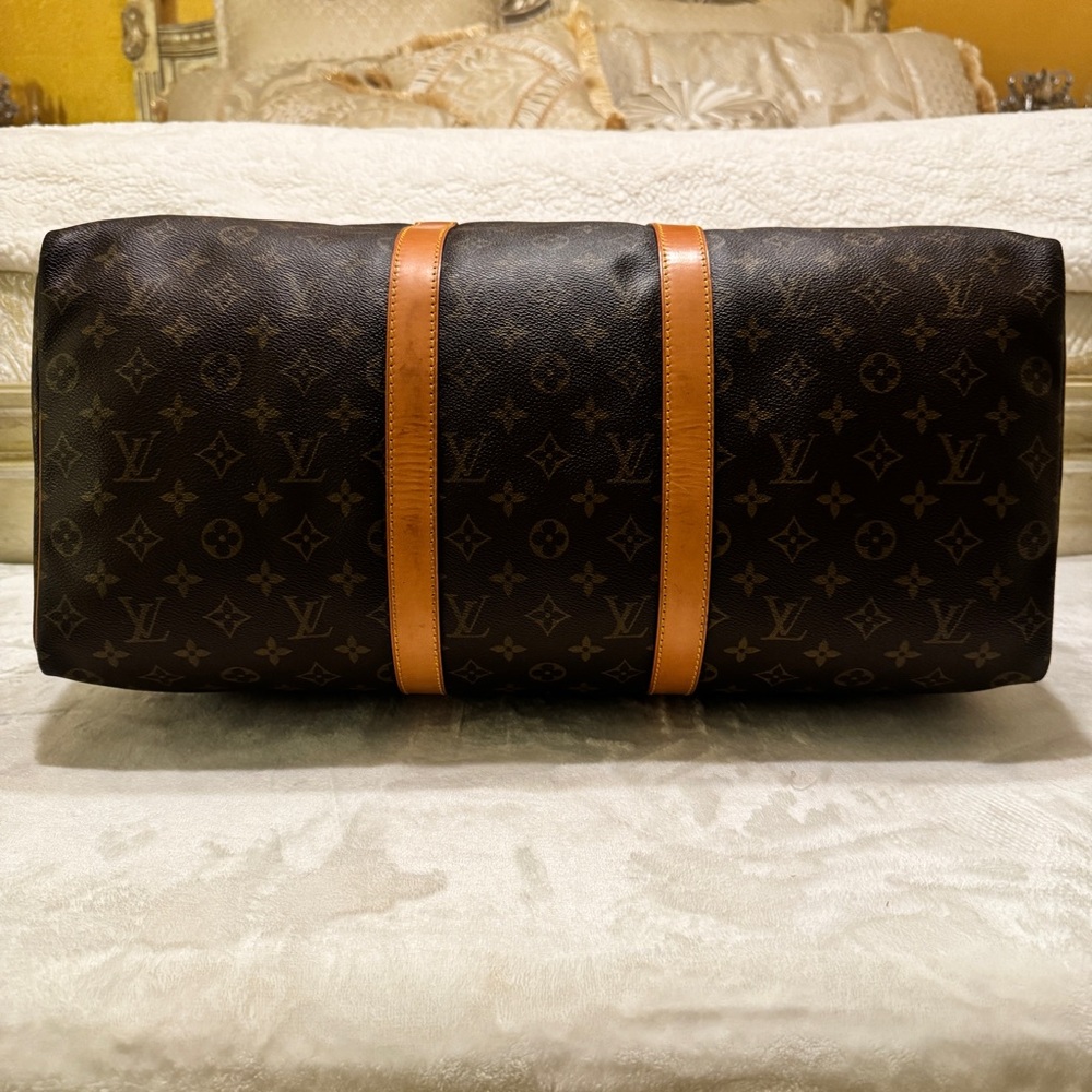 Louis Vuitton Brown Monogram Duffel Bag - Picture 4 of 9